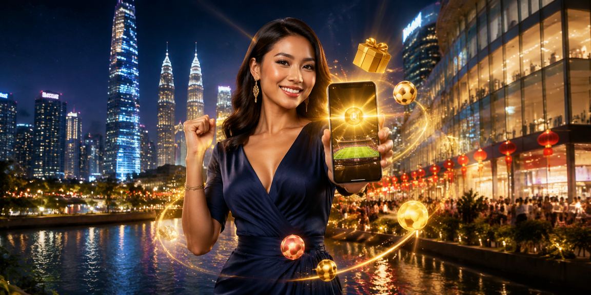 Pemain Malaysia menggunakan aplikasi mudah alih atx250x di Kuala Lumpur
