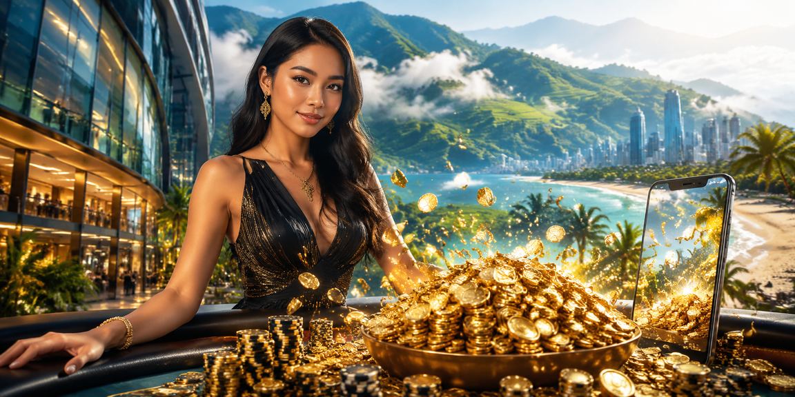 Pengguna Malaysia bermain kasino slot melalui telefon bimbit